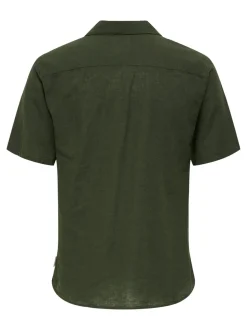 ONSCAIDEN Lino Camicia