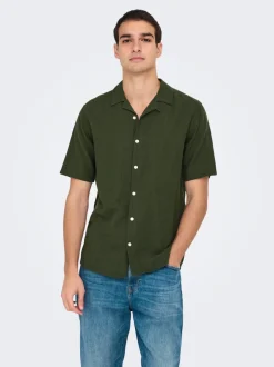 ONSCAIDEN Lino Camicia