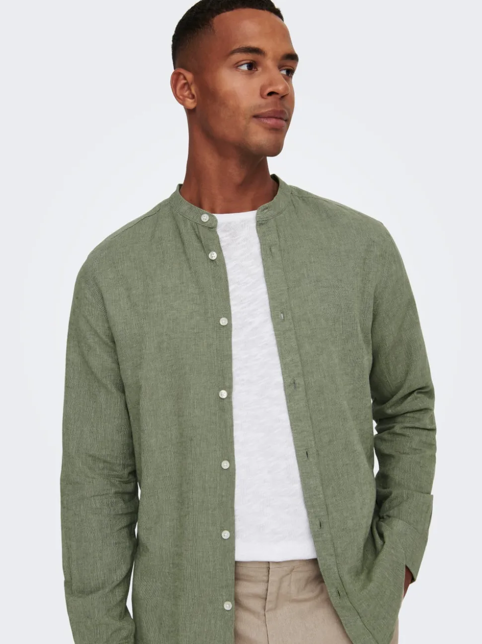 ONSCAIDEN Lino Camicia