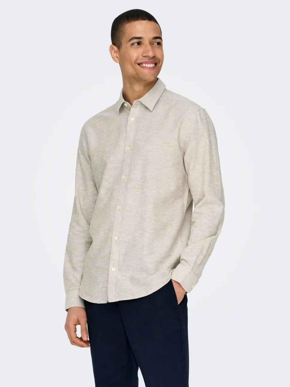 ONSCAIDEN Lino Camicia