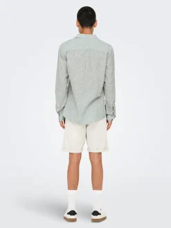 ONSCAIDEN Lino Camicia