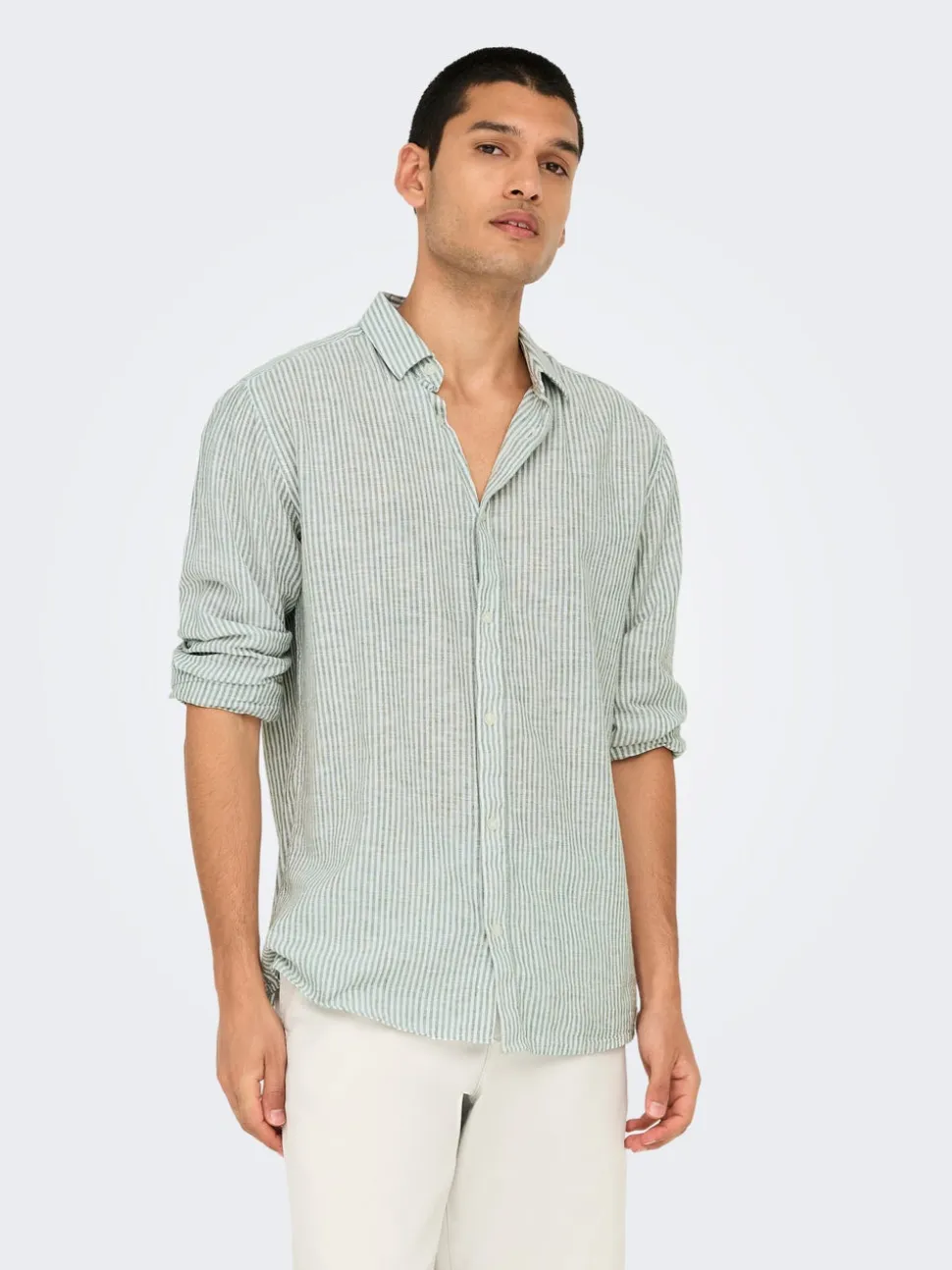 ONSCAIDEN Lino Camicia
