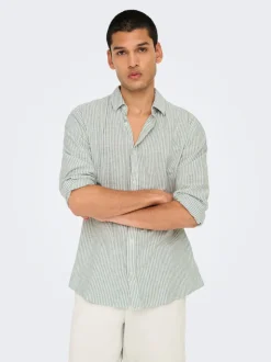ONSCAIDEN Lino Camicia