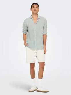 ONSCAIDEN Lino Camicia
