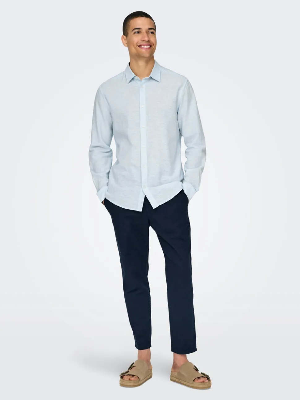 ONSCAIDEN Lino Camicia