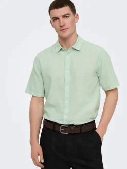 ONSCAIDEN Lino Camicia