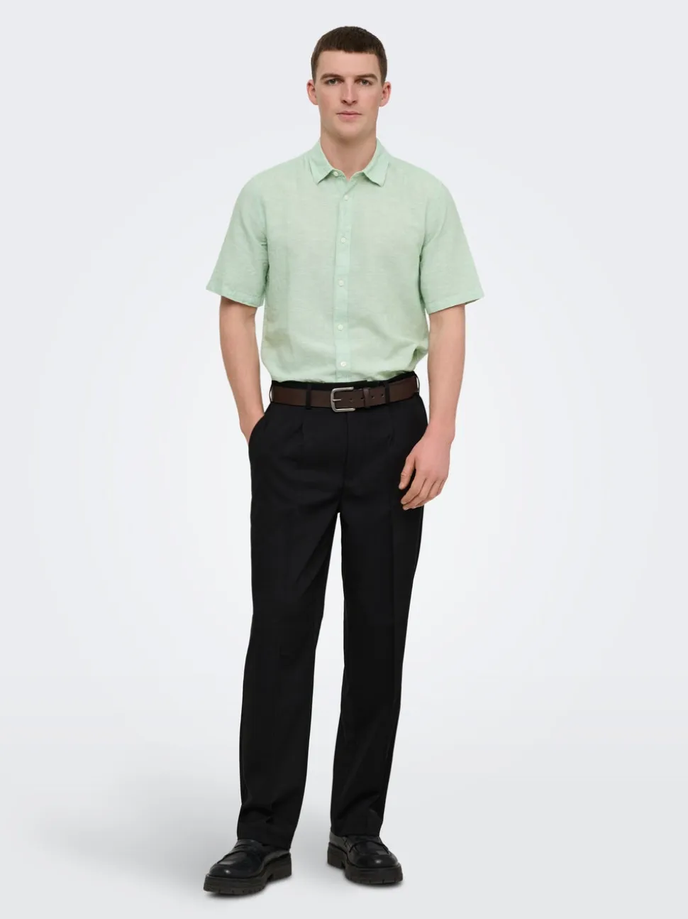 ONSCAIDEN Lino Camicia