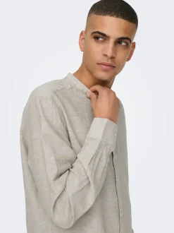 ONSCAIDEN Lino Camicia