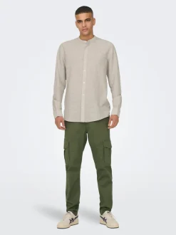 ONSCAIDEN Lino Camicia