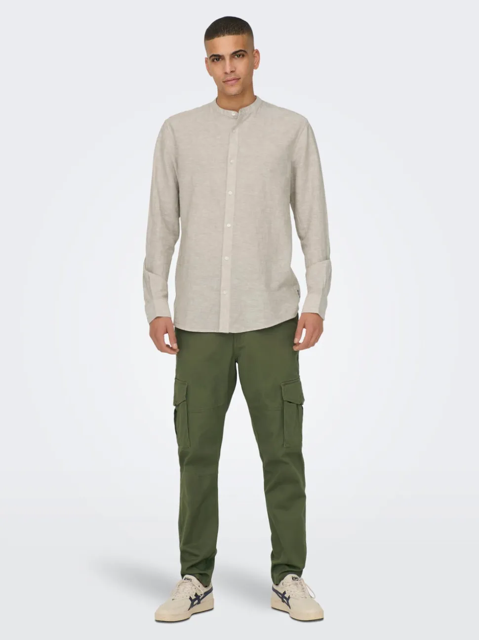 ONSCAIDEN Lino Camicia