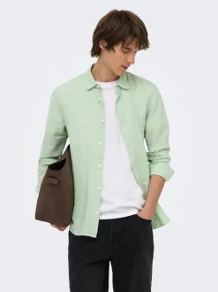 ONSCAIDEN Lino Camicia
