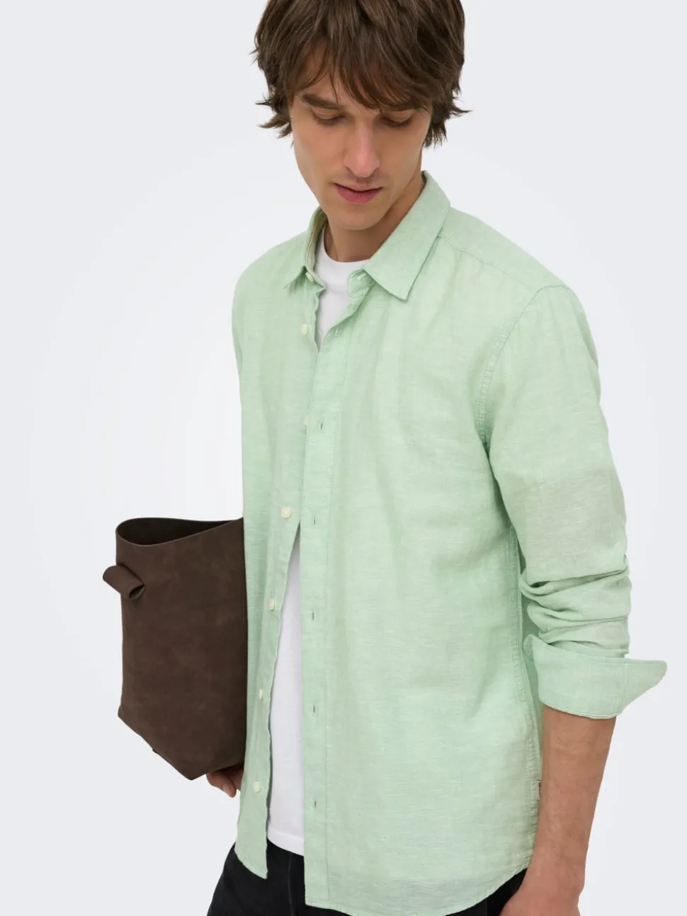 ONSCAIDEN Lino Camicia