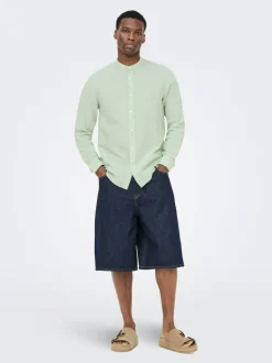 ONSCAIDEN Lino Camicia
