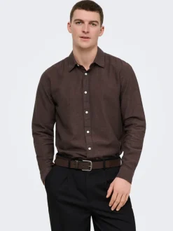 ONSCAIDEN Lino Camicia
