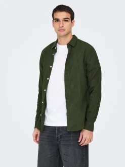 ONSCAIDEN Lino Camicia