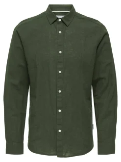 ONSCAIDEN Lino Camicia