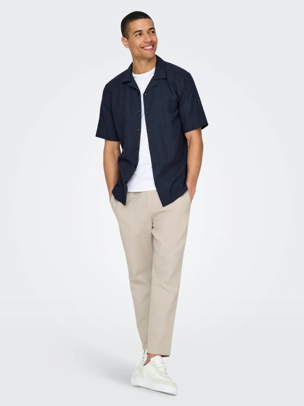 ONSCAIDEN Lino Camicia