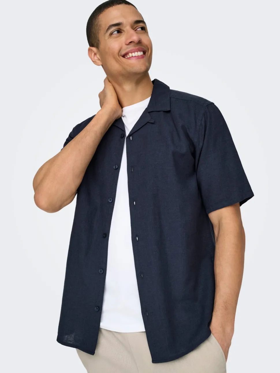 ONSCAIDEN Lino Camicia