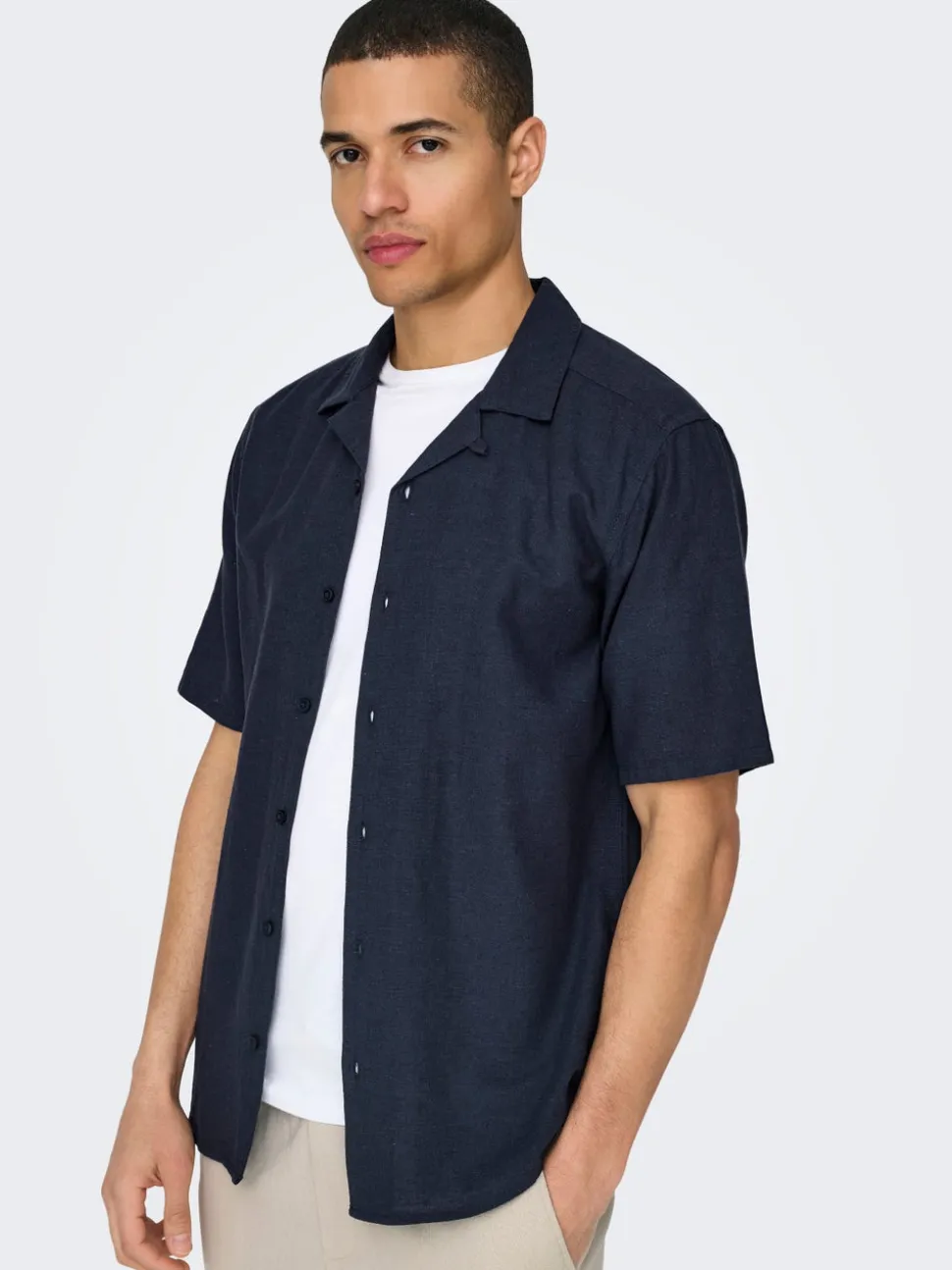 ONSCAIDEN Lino Camicia