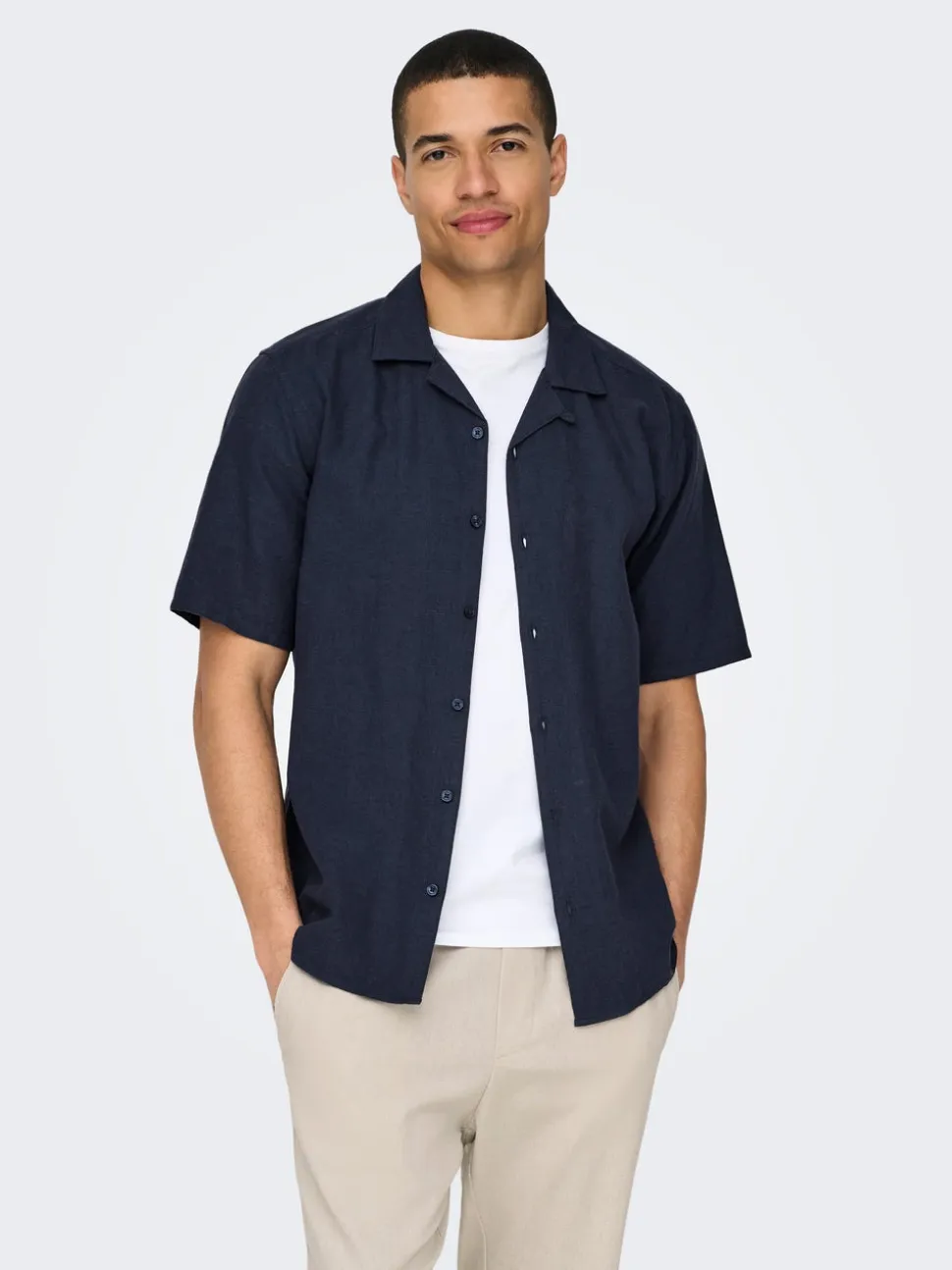 ONSCAIDEN Lino Camicia