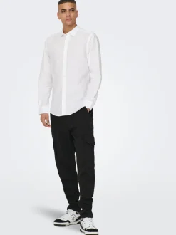 ONSCAIDEN Lino Camicia