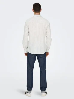 ONSCAIDEN Lino Camicia
