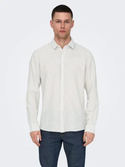 ONSCAIDEN Lino Camicia