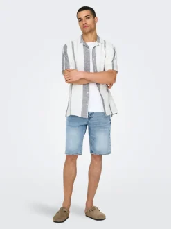 ONSCAIDEN Lino Camicia
