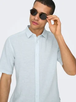 ONSCAIDEN Lino Camicia