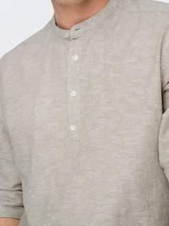 ONSCAIDEN Lino Camicia