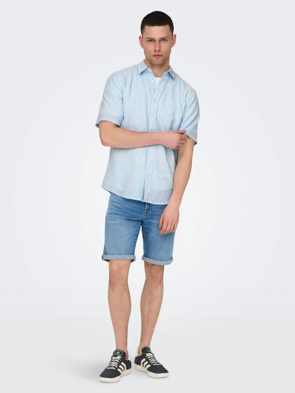 ONSCAIDEN Lino Camicia