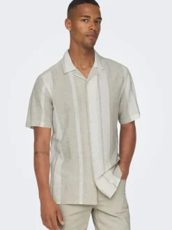 ONSCAIDEN Lino Camicia