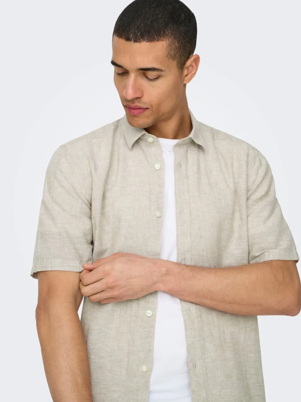 ONSCAIDEN Lino Camicia