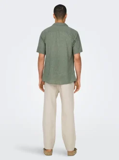 ONSCAIDEN Lino Camicia