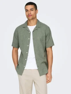 ONSCAIDEN Lino Camicia