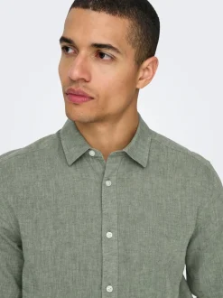 ONSCAIDEN Lino Camicia