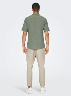 ONSCAIDEN Lino Camicia