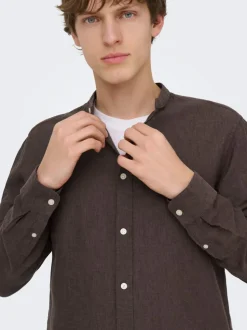ONSCAIDEN Lino Camicia