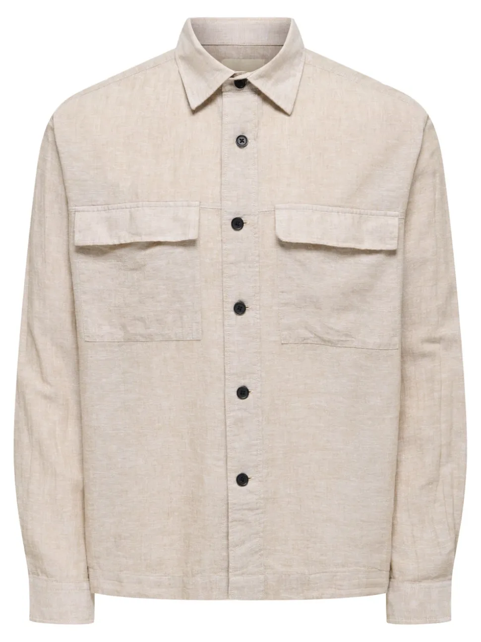 ONSCAIDEN Lino Giacca camicia