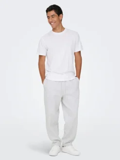 ONSCERES Wide Leg Fit Pantaloni in felpa