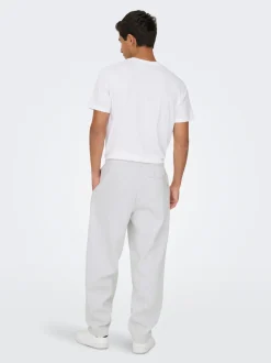 ONSCERES Wide Leg Fit Pantaloni in felpa