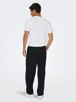 ONSCERES Wide Leg Fit Pantaloni in felpa