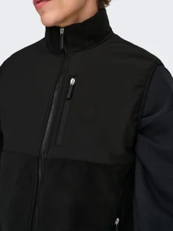 ONSCHUCKFLEECE Gilet in pile