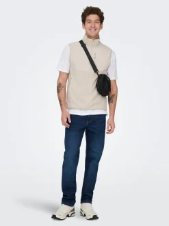 ONSCHUCKFLEECE Gilet in pile