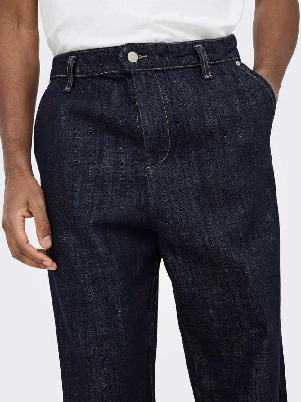 ONSDANI Vita media Vestibilità ampia - Corto Jeans