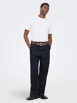 ONSDANI Vita media Vestibilità ampia - Corto Jeans
