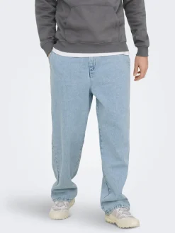ONSDANI Vita media Vestibilità ampia - Corto Jeans