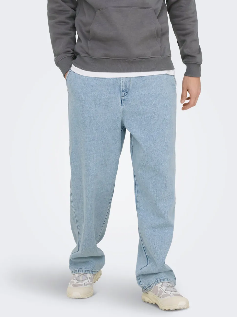 ONSDANI Vita media Vestibilità ampia - Corto Jeans
