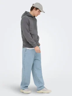 ONSDANI Vita media Vestibilità ampia - Corto Jeans