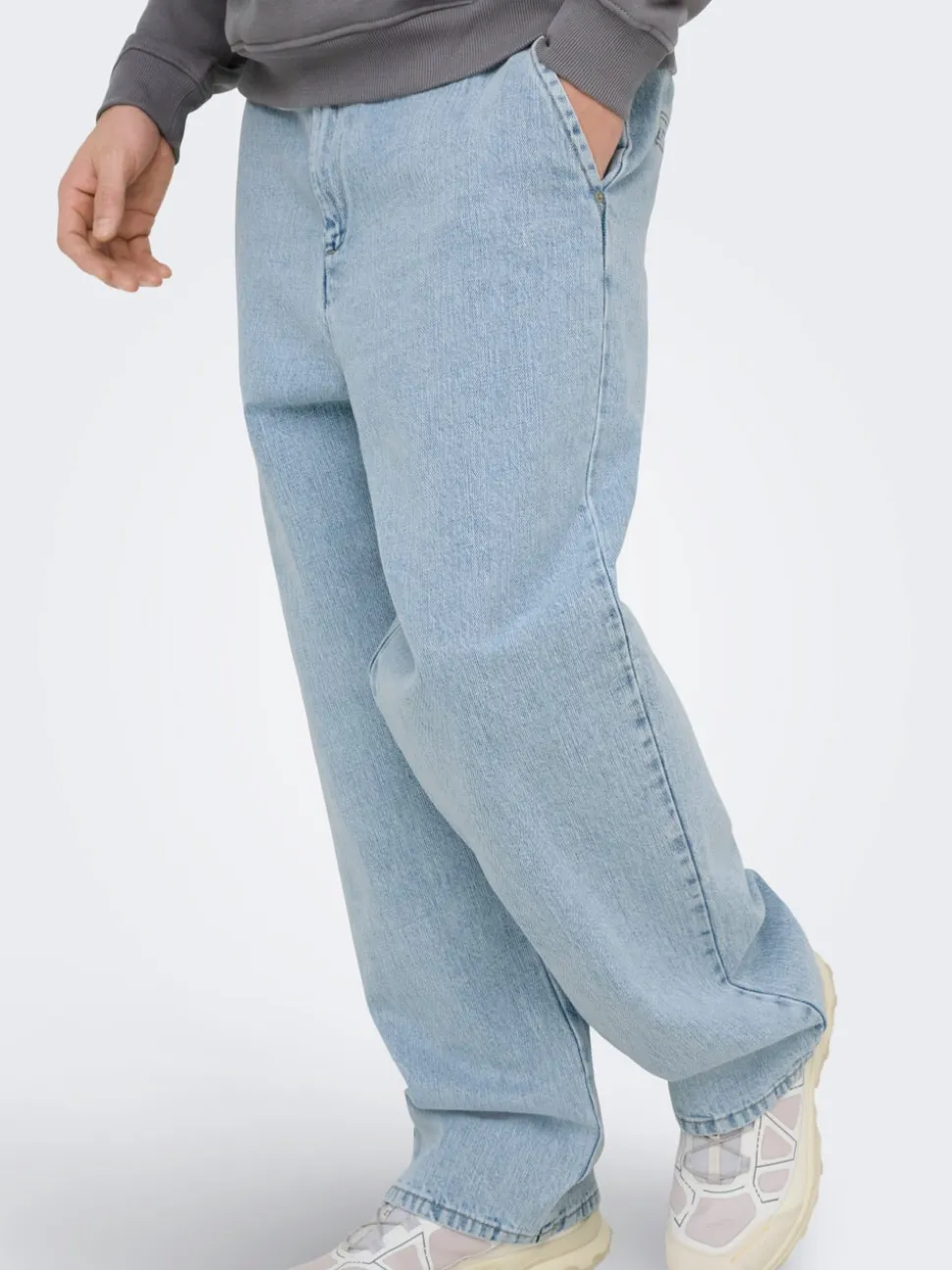 ONSDANI Vita media Vestibilità ampia - Corto Jeans